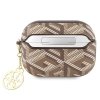 Guess GUAPPGCE4CW AirPods Pro coverbrązowy/brown GCube Charm